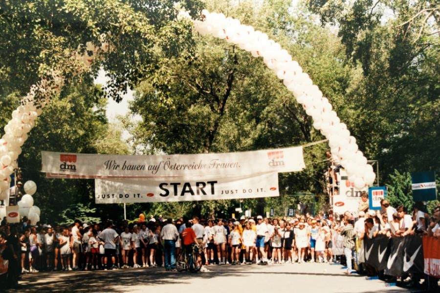 Start Frauenlauf 1989